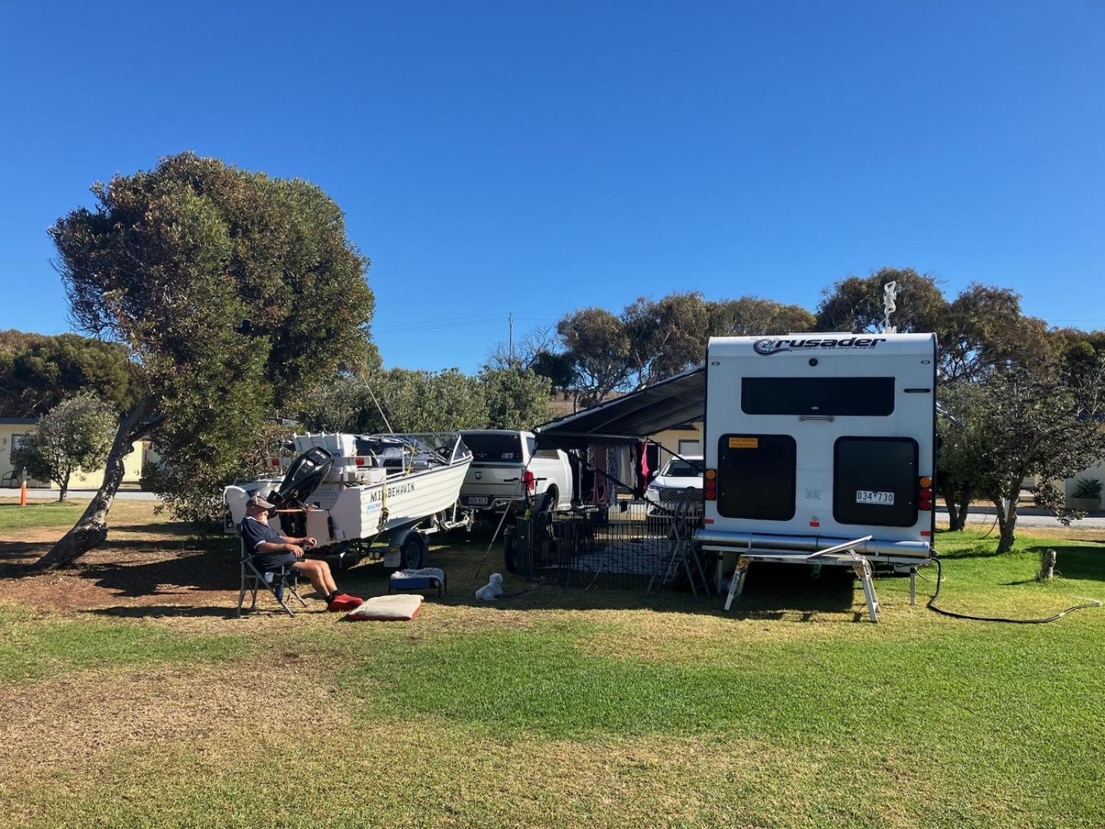 Hotel Port Lincoln Caravan Park à North Shields Extérieur photo